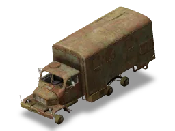 Military convoy on Chernarus+ in DayZ