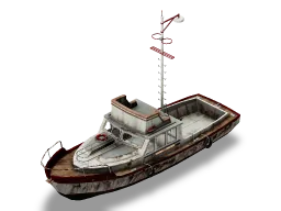 Boat fishing on Sakhal in DayZ